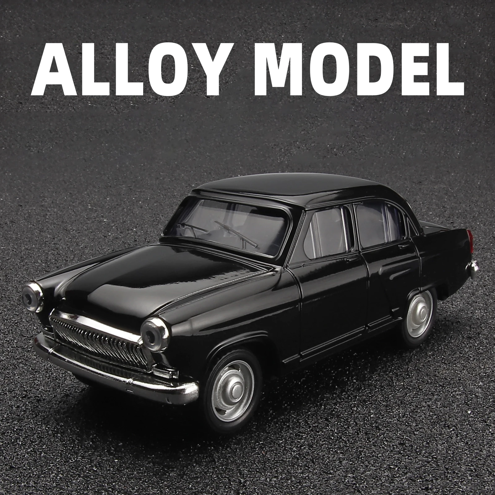 1:43 Volga GAZ-21 Alloy Car Model Diecast Metal Toy Car Model