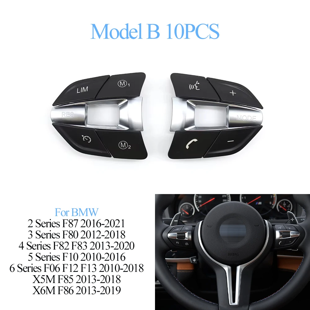 Auto M Sport Version Lenkrad Control Taste Knopf Für BMW F20 F30 F36 F10 F07 F06 F12 F01 F02 F25 F26 F15 F16 F39 F48 F85 – Detail 10