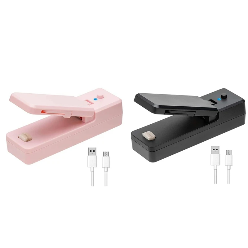 

JFBL Hot Mini Bag Sealer-2In1 портативные перезаряжаемые ручные вакуумные тепловые уплотнители и резак для хранения пластиковых пакетов