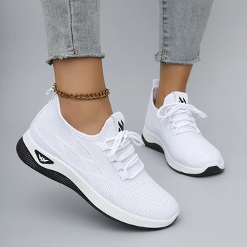 Women's summer breathable mesh flat shoes women's shoes casual sneakers shoes, clearance free shipping 1
