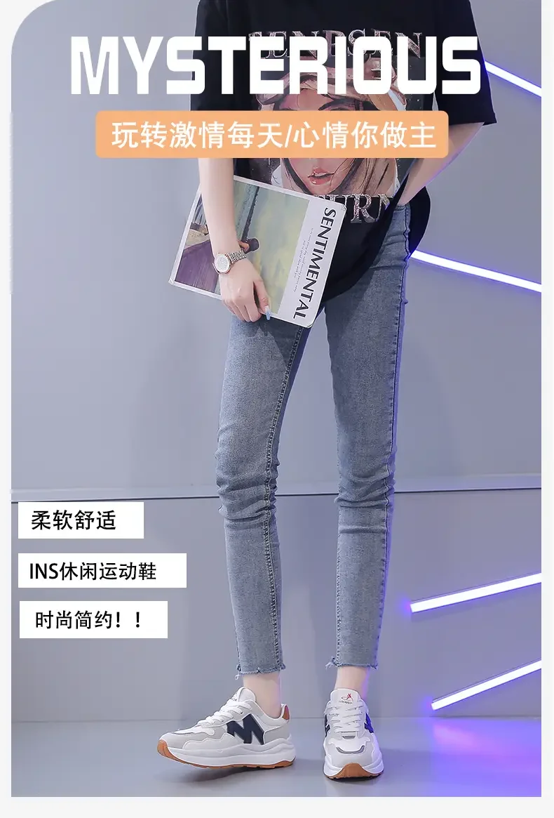 Description Picture 3 of itemTennis Shoes Women 2023 Chunky Platform Sneakers Ladies Thick Bottom Sport Fitness Shoes Female Breathable Mesh Jogging Trainers