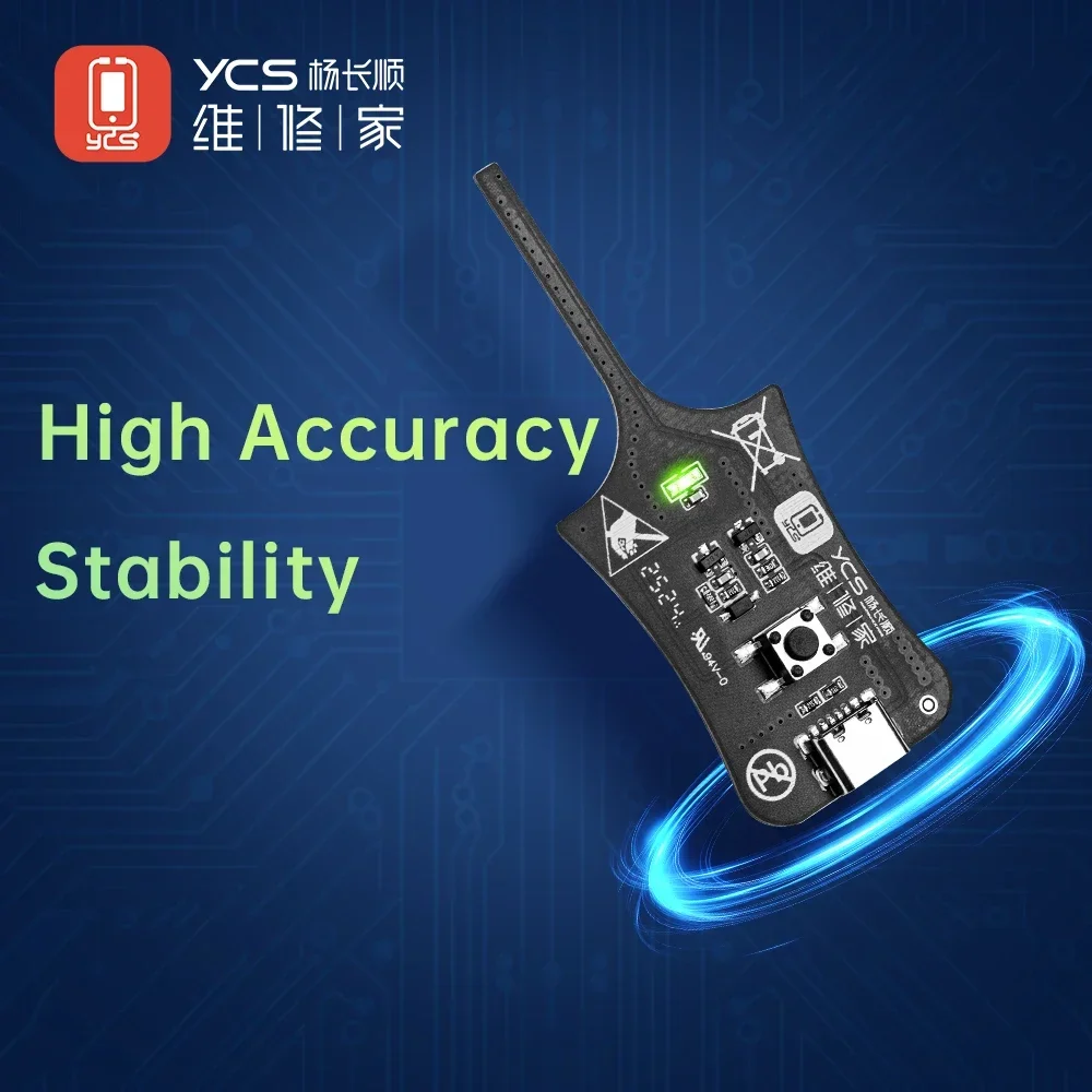 YCS JTX CT-1 마더 보드 코일 테스터 결함 진단을위한 LED 표시기가있는 인덕턴스 미니 테스터 전자기 수리 도구