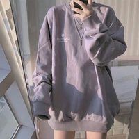 spring autumn Striped hoodies women fashion Long Sleeve Hoodie Sweatshirt Harajuku Jumper cotton Pullovers Casual oversized Coat - Image 2