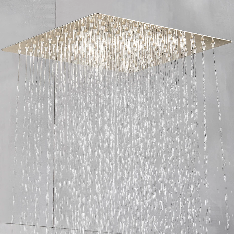 Luxury Ultrathin Square Rainfall Shower Head