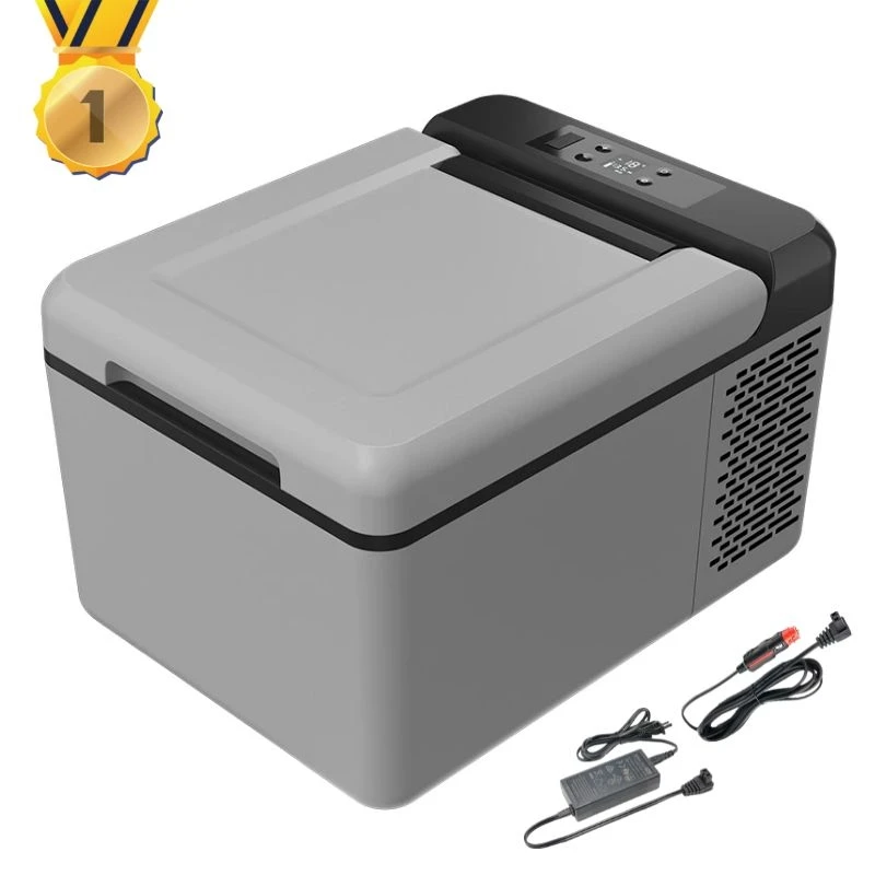 Nevera pequeña para coche y camión, con compresor de y 24V, para viaje, 9L| - AliExpress