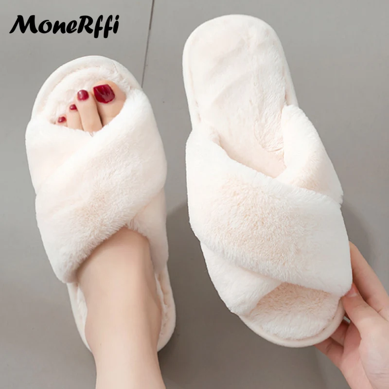 Pantofole con fibbia e ecopelliccia - CT39 | Shop Ufficiale