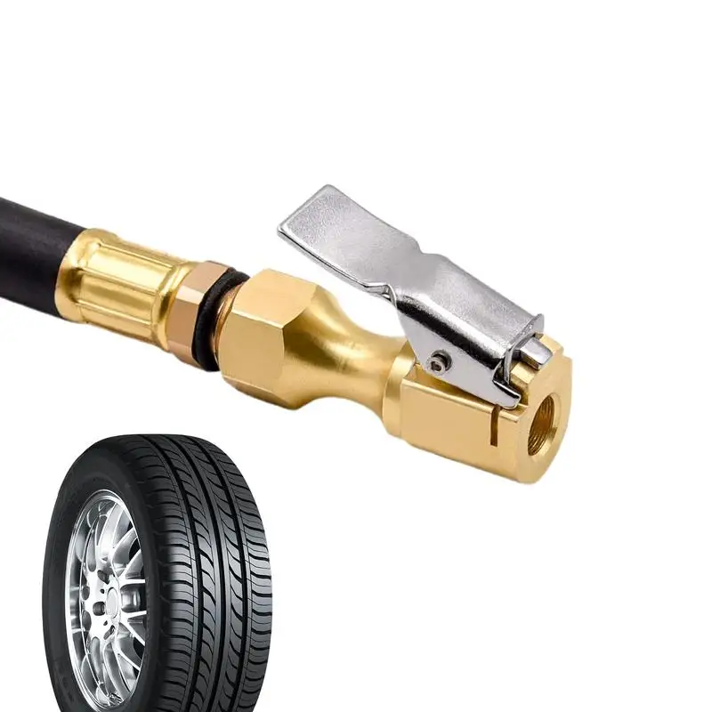 

Tire Inflation Nozzle Motorcycle Bike Car Tire Air Inflator Hose Access Car Truck Tire Air Pump Chuck Tyre Valve Air Compressor