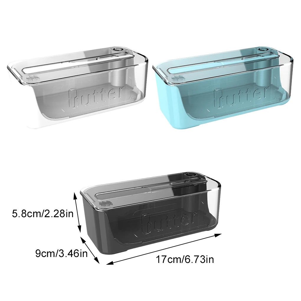 Butter Dish Cheese Cutting Butter Storage Container Kitchen Box With Covers For Cooking Preserving Serving Dessert Tray