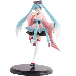 Hatsune Miku Neko Kimono Anime Figurine - Cute Collectible Toy Gift (No box)