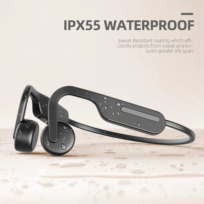 

Wireless Bluetooth 5.0 Headphones Open Ear Headphones For Running, Cycling, Driving, Hiking