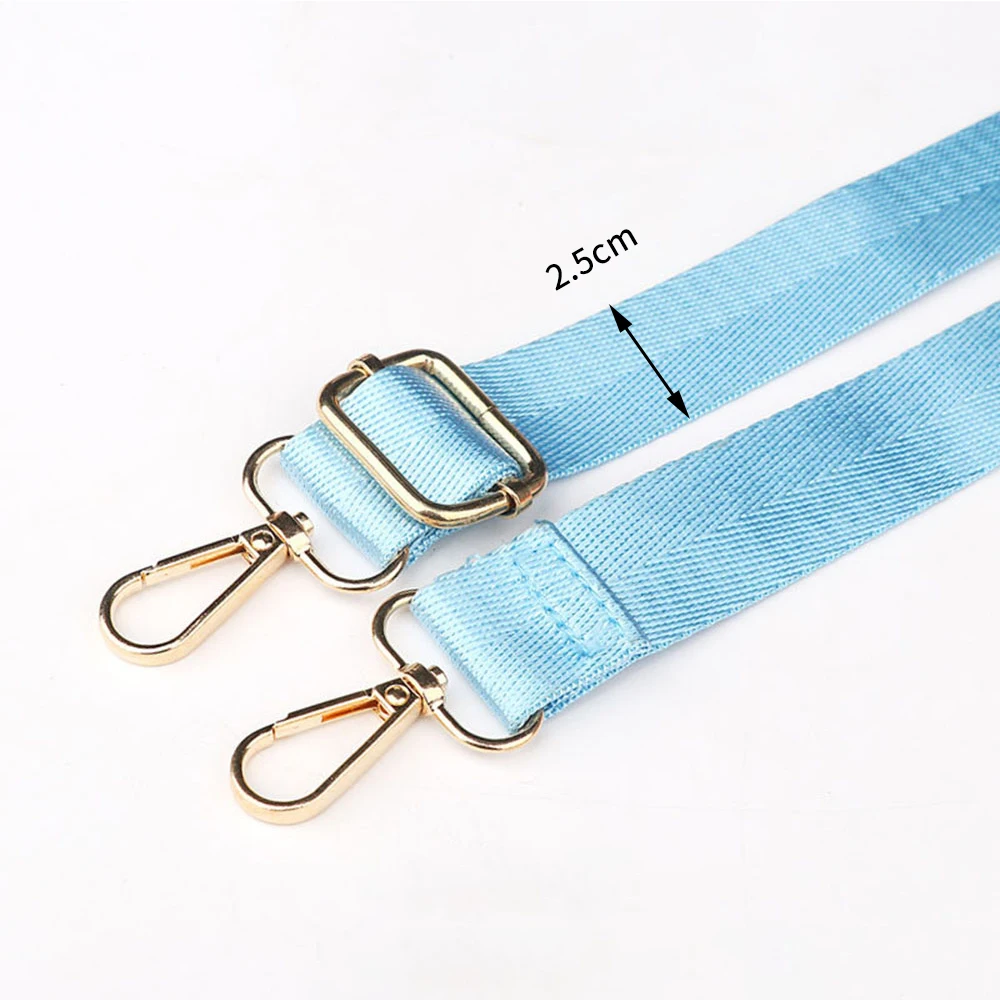 1pcs New 130cm Long Purse Handle Straps For Shoulder Bag Belts DIY Replacement Strap Nylon Woman Bag Straps Bag Accessories