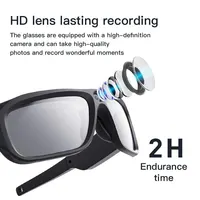 4K Camera Glasses, Video Glasses, Bike Surveillance Video Recorder Action Cam Sunglasses Outdoor Sports Camcorder Ultra-clear 2