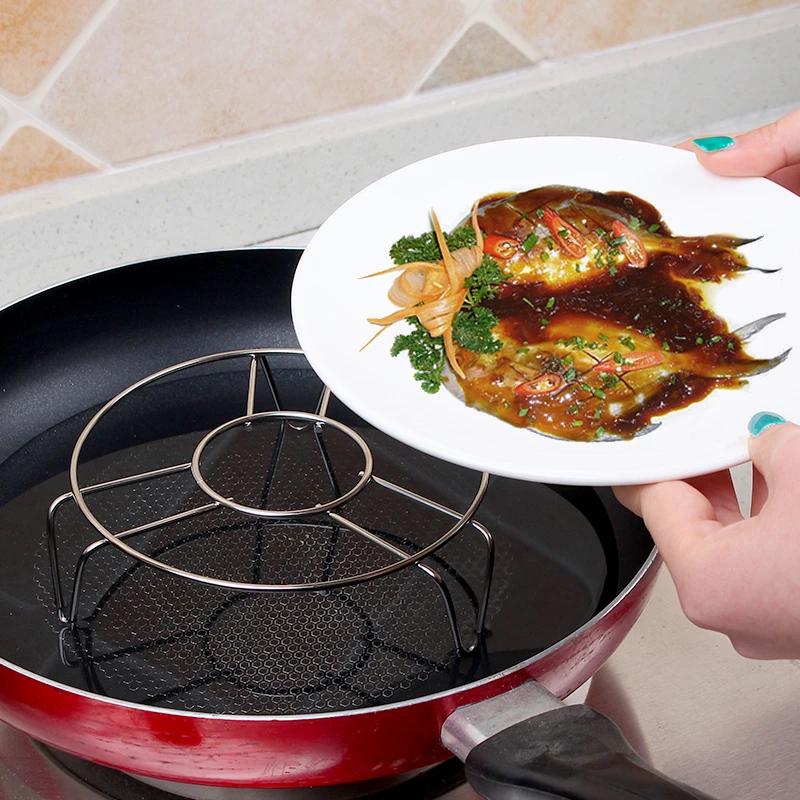 SST Steaming Rack Steamer Household HighLeg WaterProof Small Mini