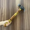 Stage Props Jackhammer Repairman Tool Carpenter's Hammer Model Cosplay Halloween Scare Props Safety PU Kids Educate Toy 1