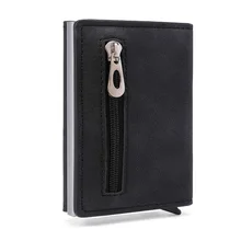  Gebwolf PU Leather Men Wallet Rfid Anti-magnetic Credit Cards Holder With Organizer Coin Pocket & Money Clips Purse 