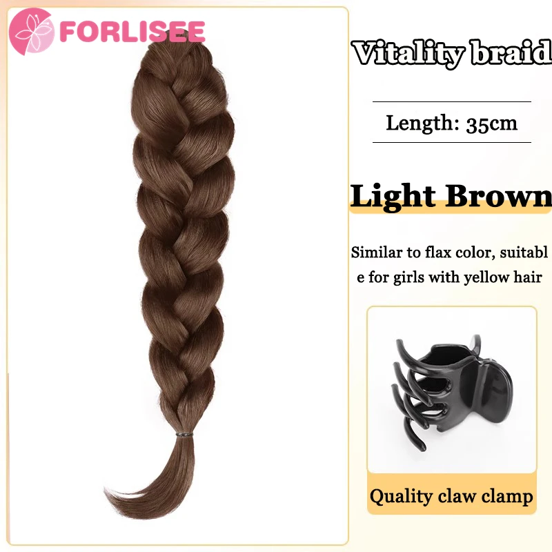 الاصطناعية مشبك مخلب طويل على القوس جديلة ذيل حصان...