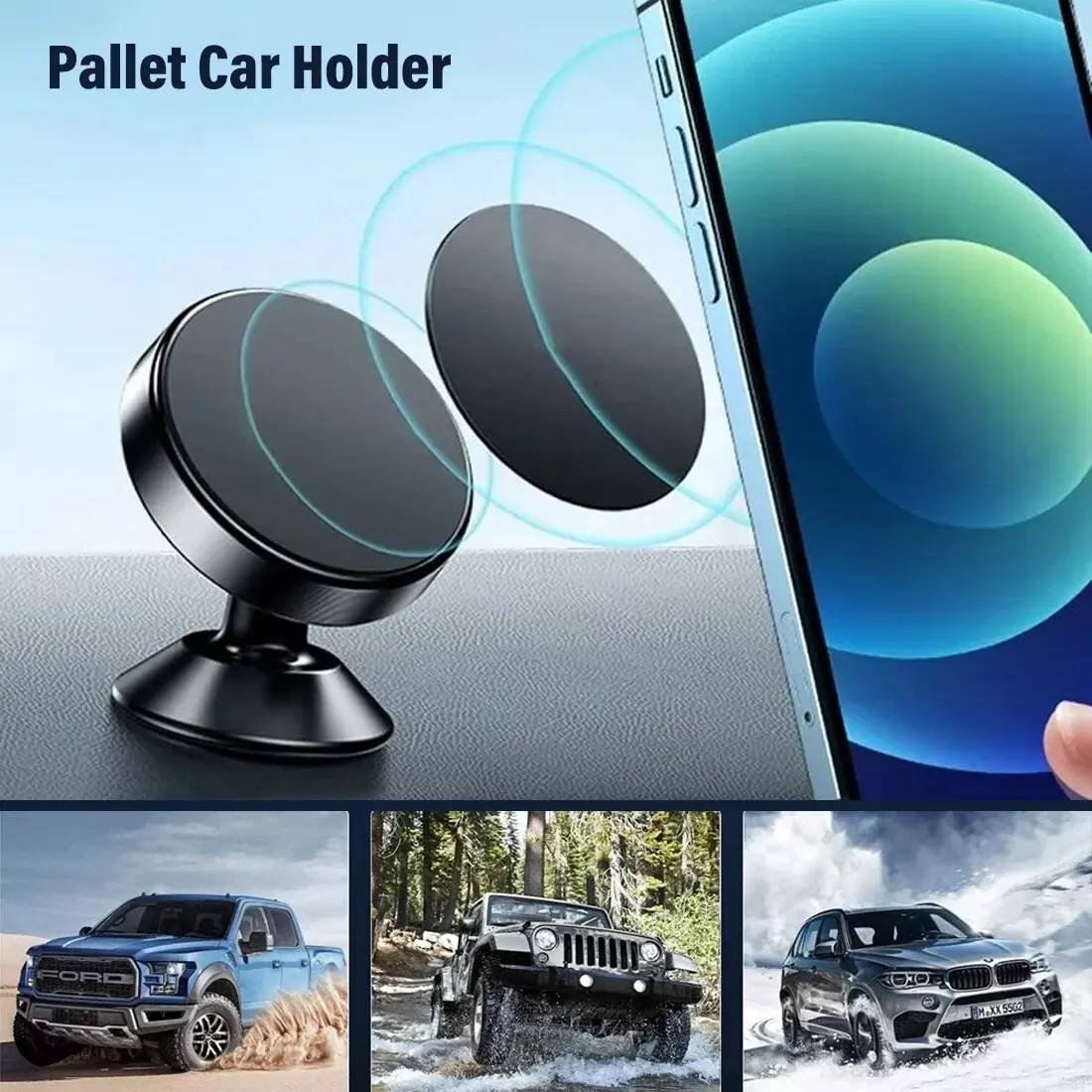 Magnetic Car Phone Holder Stand Dashboard Magnet Car Mount Smartphone Mobile Support In Car Bracket for iPhone Samsung Xiaomi