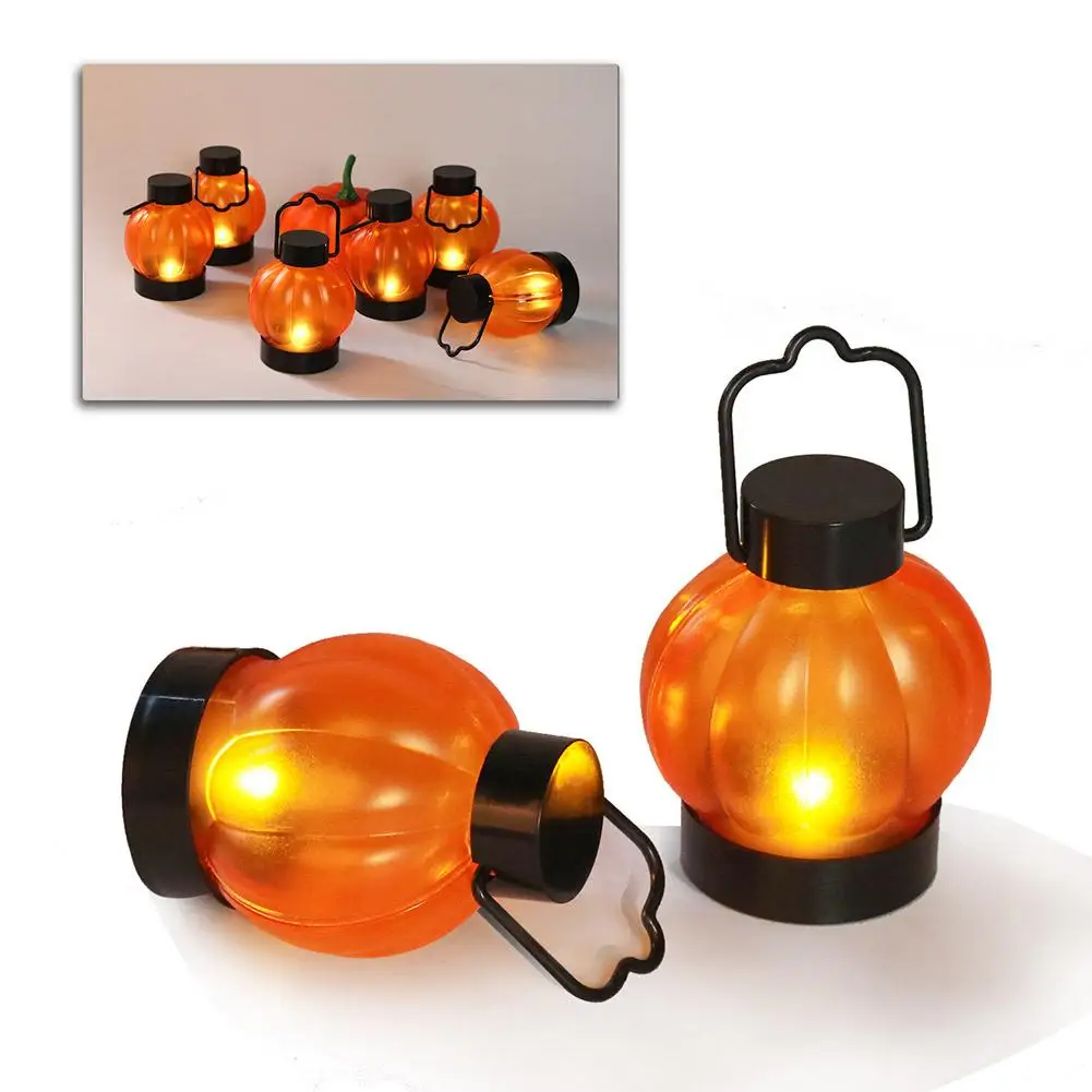 

Halloween Lights LED Candle Pumpkin Candlestick Lamp Decoration Happy Party Spider Halloween Carnival Props Scery Horror L8J0
