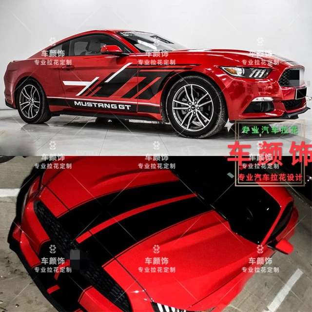New Custom Sports Car Sticker Decals For Ford Mustang 2012-2022