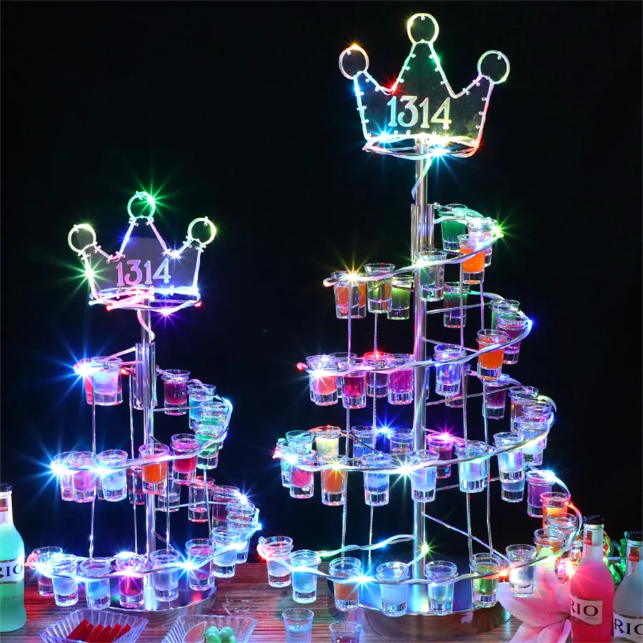 Rechargeable Cocktail Cup Holder Wine Glass Holder Stand Vip Service