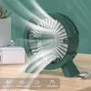 Electric Fan Portable Cooling for Laptops Silent Usb Fan for Home Officeoutdoor Desktop Cooler Camping Air Mini Appliances 4