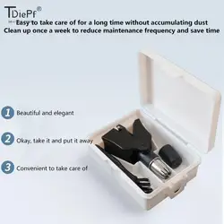 1*Nose Hair Trimmer For Men Ear Cleaner Stainless Steel Manual Mechanical Shaving Razor Washable High Quality Hair Removal Tools