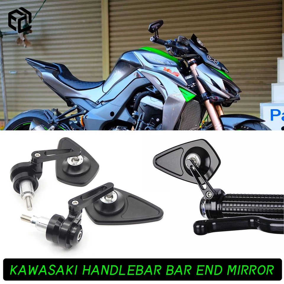 FENRIR Motorcycle Handlebar Bar End Mirror Adapter M8 For Z1000