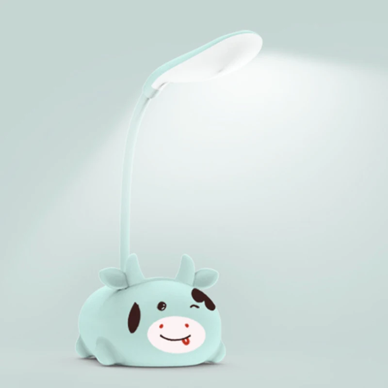 thumbnail image 1 of Lámpara de escritorio Protección para los ojos Carga USB Suministros de iluminación para el hogar Lámpara de noche Gatear Animales pequeños Lámparas de iluminación de escritorio Luz LED, 1 of 5