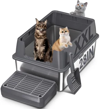 XXL Steel Litter Box 1