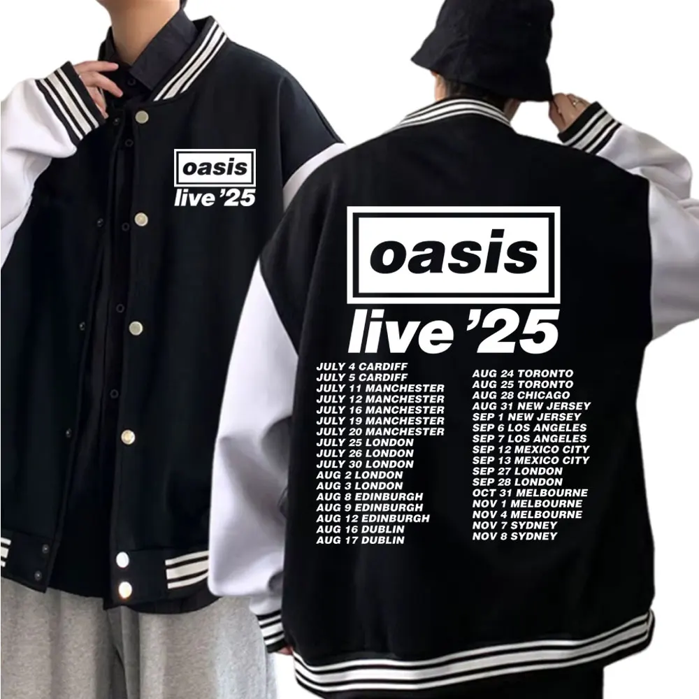 ジャケット・アウター oasis Live '25 Logo Harrington Jacket S Oasis Live 25 Merch Logo Harrington jacket | eBay