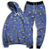 Cute RUBBER DUCK 3D Print Men Tracksuit Sets Animals Casual Hoodie+Pants 2pcs Sets Oversized Sweatshirt Fashion Unisex Clothing 4