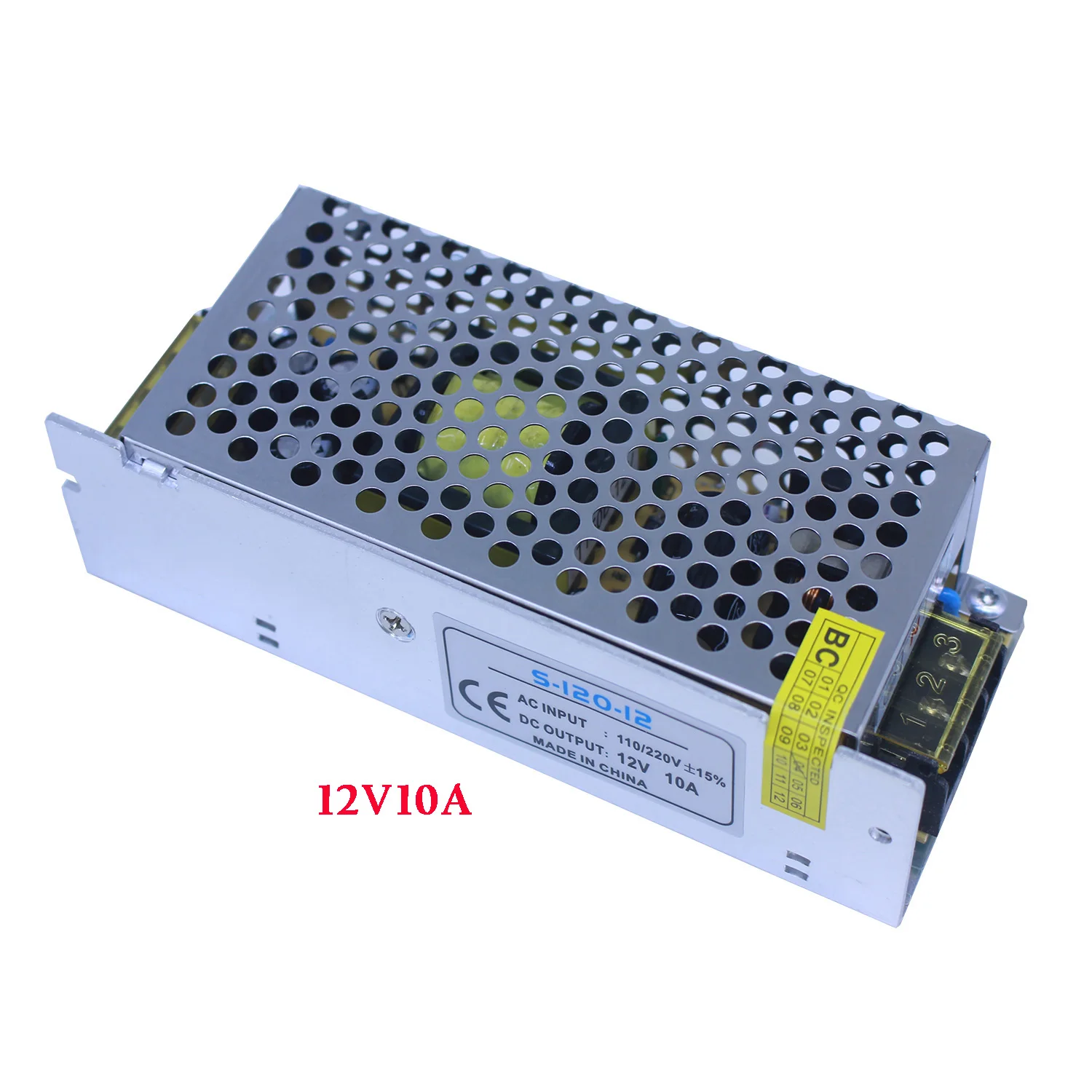 LEDsone Alimentatore LED IP67 100W - Trasformatore 240V A 12V DC, Impermeabile, Per Strisce E Luci Esterne