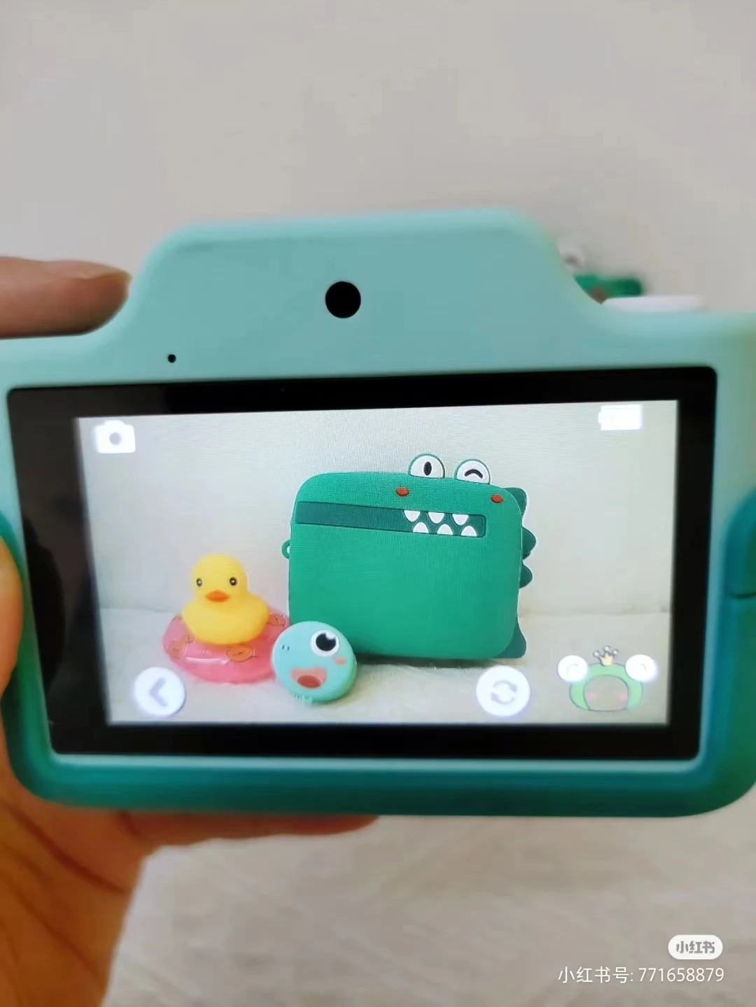 Montre éducative Tactile Pour Enfants Jupiter Creations Edutab My Smart Kids - Bleue, Avec Appareil Photo