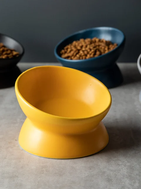 Cerc Bowl Sloped Mouth Food Bowl Pet Supplies Prevent Bla Chin Cute Dinner Bowl Universal Pet Feeding Bowl Cerc Bowl Sloped Mouth Food Bowl Pet Supplies Prevent Bla Chin Cute Dinner Bowl Universal Pet Feeding Bowl