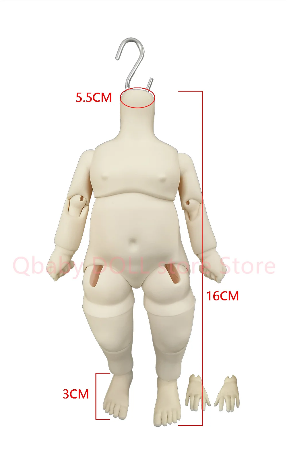 

Bjd1/6 bjd accessories aijiaoti human body accessory body