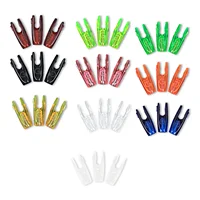30pcs DIY Plastic G Nocks or Aluminum Nock Pin Needles For ID4.2/6.2/3.2mm Arrow Shaft Archery Accessory 1