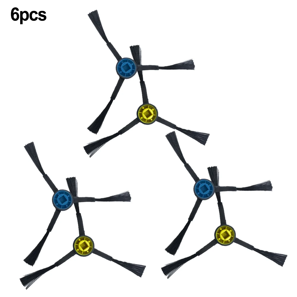 

6 шт., боковые щётки для робота-пылесоса Midea M6/M61/M62/M63/M64/M6