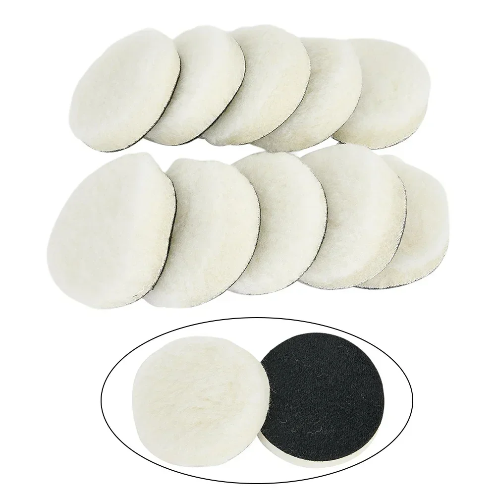 ing Polishing pads Car Polisher Waxing Detailing Cleaning Care Accessory Tool er Set Woolen Pack 10pcs