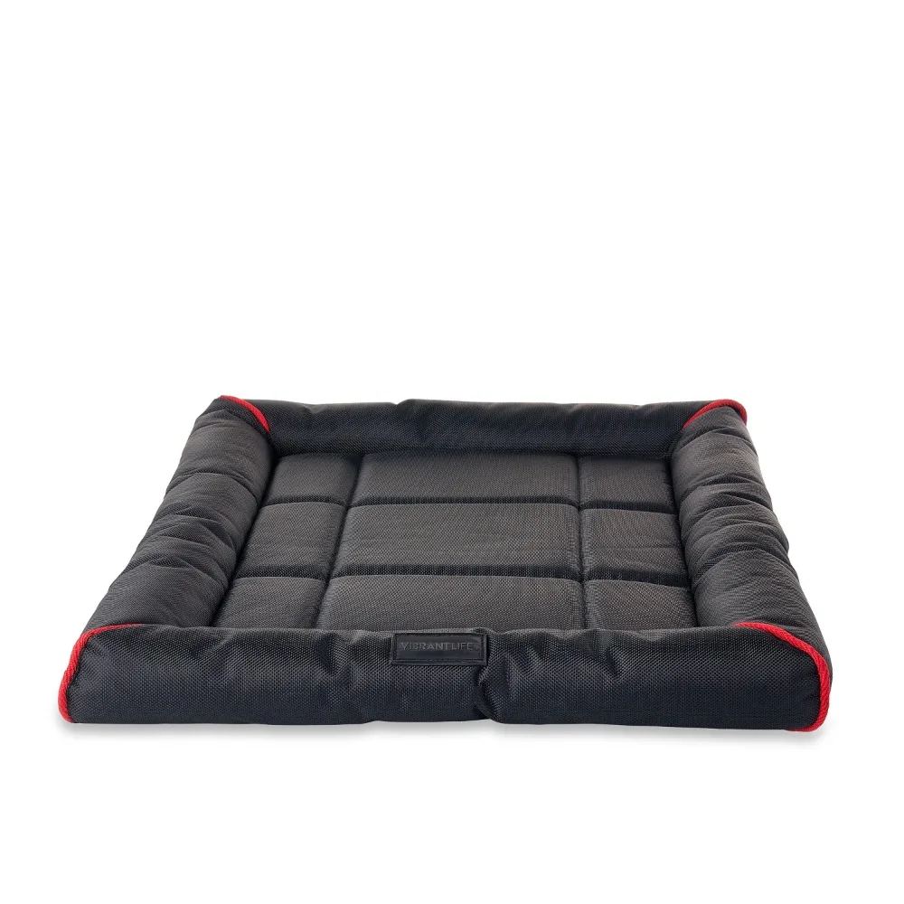 

Durable & Water-Resistant Dog Crate Mat, Black, 24"