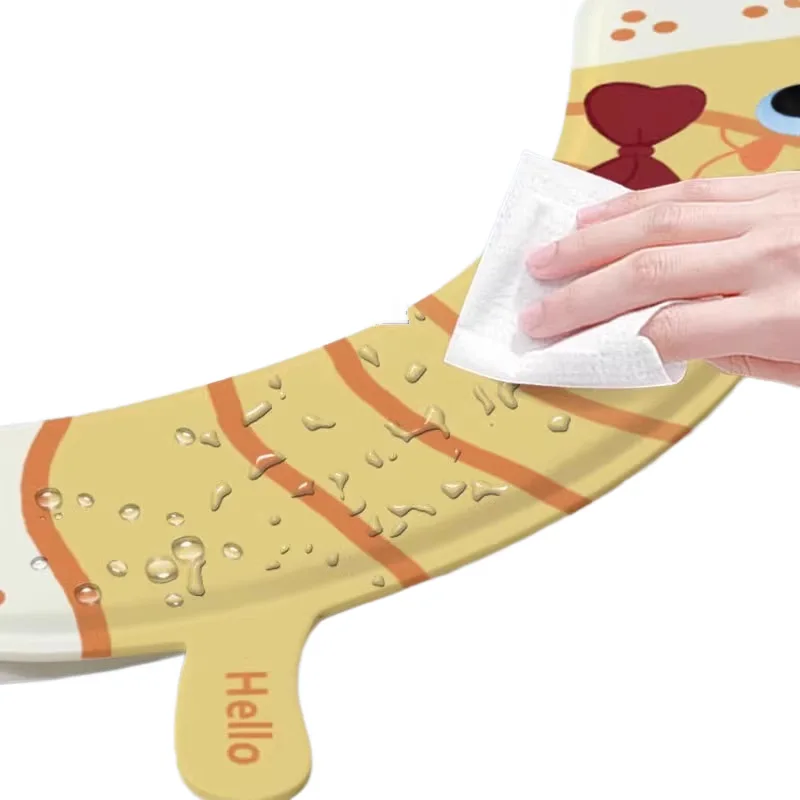 1 SET Cartoon Toilet Seat Cover Mat Warm Soft Toilet Cover Seat Lid Pad Bathroom Closestool Protector Bathroom Acces