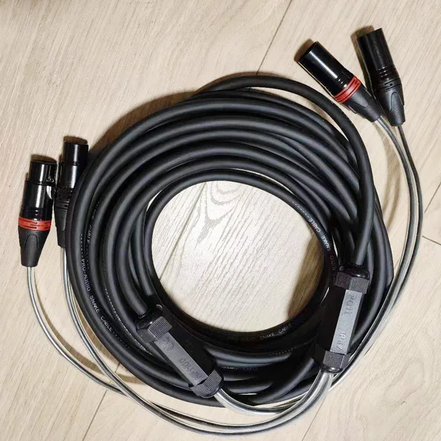 Cavo Audio HiFi Da 2 Maschio A XLR Femmina A 3 Pin Per Amplificatore 15 M 91802096