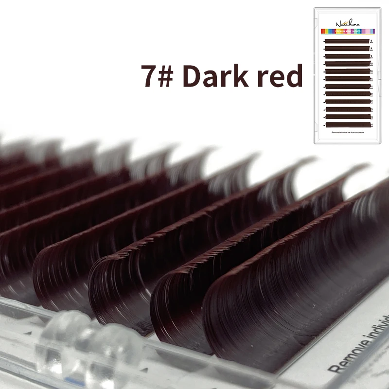 Color Lash dark red