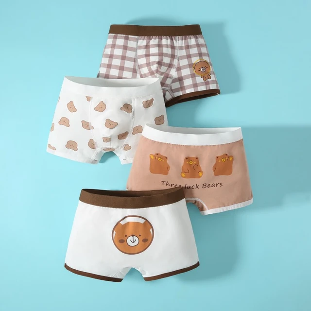 2Pcs Baby Girls Kids Panties Cartoon Cute Boxer Briefs Teen Underwear Four  Seasons Cotton Shorts Kids Boxers Baby Clothing - AliExpress