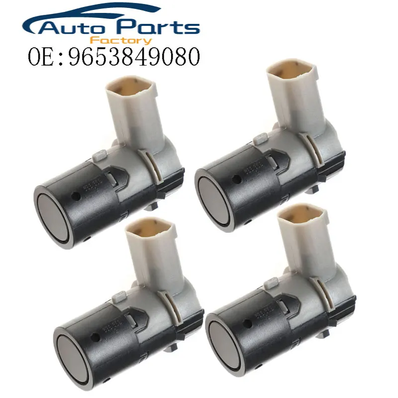 

4PCS 9653849080 PDC Parking Sensor For Renault Clio Grand Espace Scenic Laguna Megane Saab 9-5 Mini Cooper 550 R52 R53