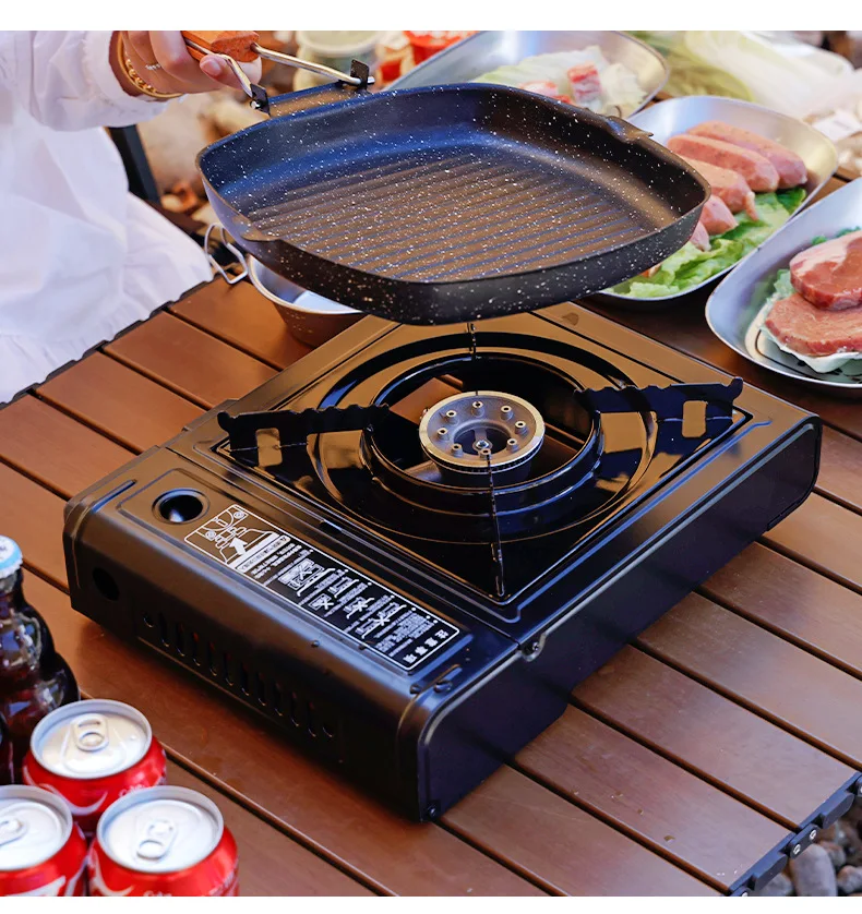 MachFish Camping Gas Stove Outdoor Portable Gas Stove Safety Explosion