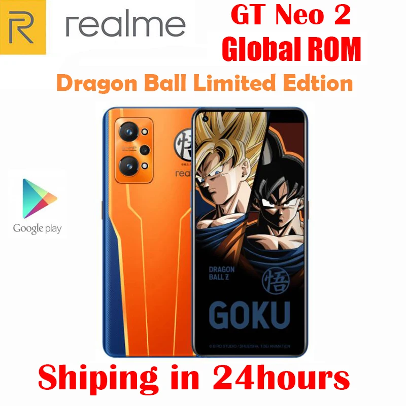 Оригинальный Новый Официальный сотовый телефон Realme GT Neo 2 Neo2 экран 6 62 дюйма AMOLED