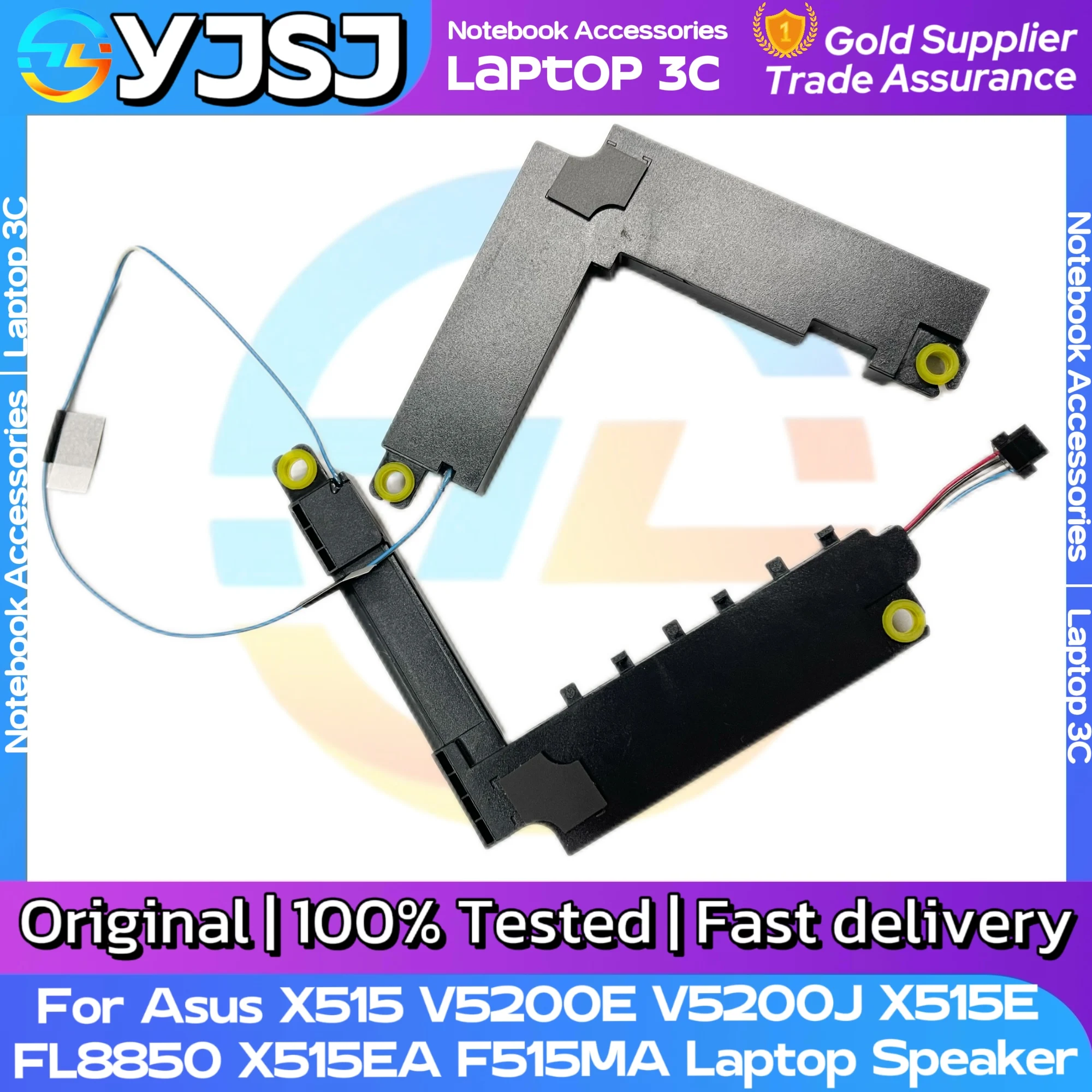 Laptop Speaker for Asus X515 V5200E V5200J X515E FL8850 X515EA F515MA L and R