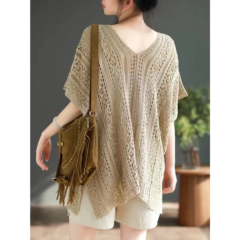 Рисунок 3 - Женский хлопковый свитер с V-образным