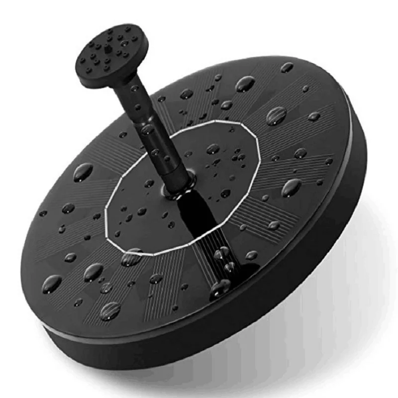 Description Picture 6 of itemGarden Fountain Bird Bath Cascade Waterfall Framed Pool Outdoor Decors Solar Source Birdbath Yard/garden Decor For Yard & Pump