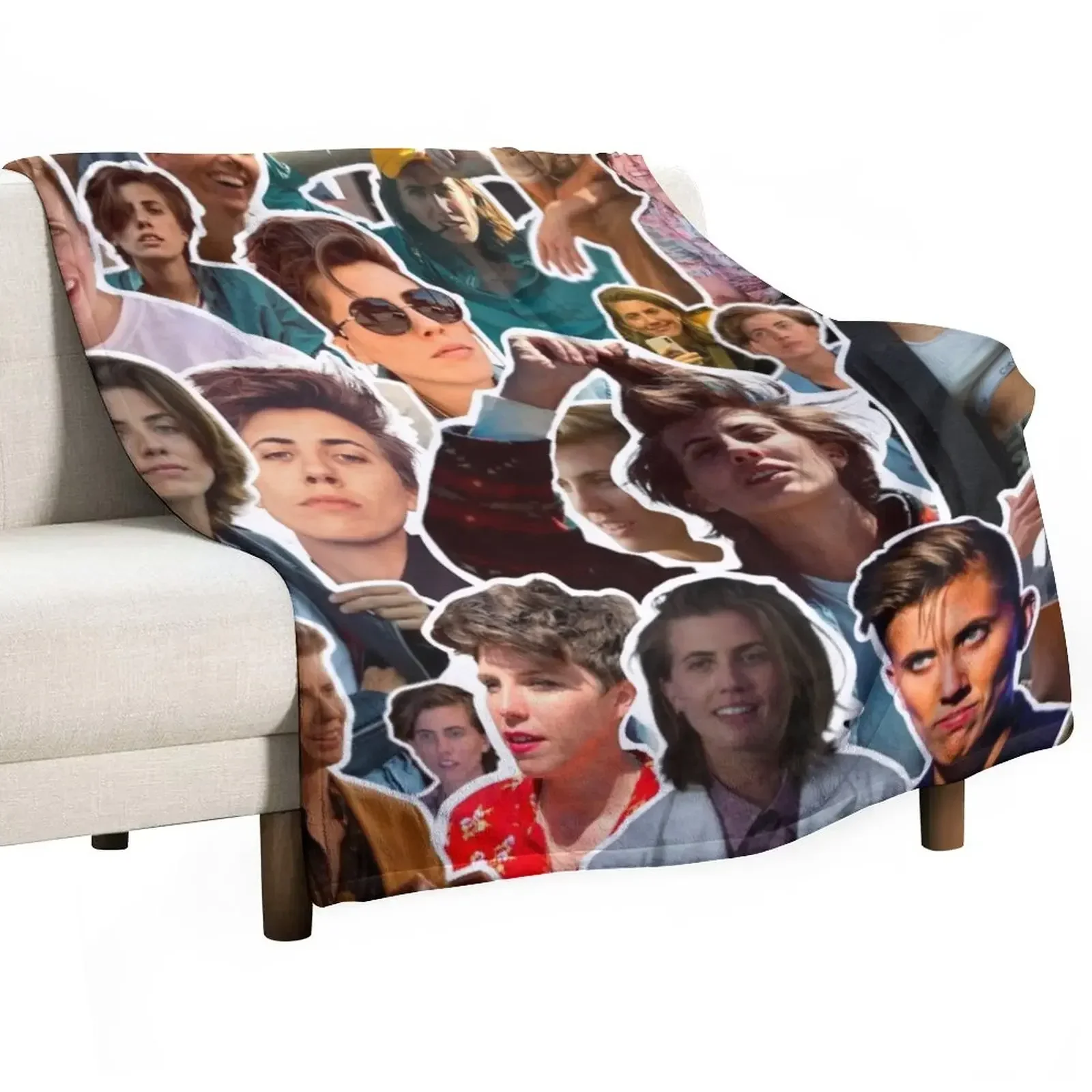 

E.R. Fightmaster Collage, ER Fightmaster,E R Fightmaster Throw Blanket Stuffeds Sofas Blankets